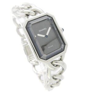Chanel Premiere Ladies Quartz Watch #L V.M.63364 Silver Stainless Steel 57987